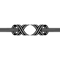 Intertwined Infinity, Minimalist Symbol vector