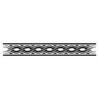 Intricate Celtic Border, Elegant, Vintage Motif - Ornamental vector
