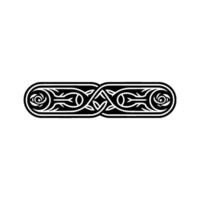 Intricate Celtic Border, Vintage, Ornamental Element, Ornament vector