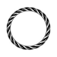 Abstract Celtic Knot Frame, Minimalist vector