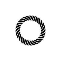 Minimalist Spiral, Circular Motion, Modern vector