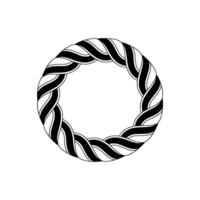 Abstract Spiral, Minimalist, Circular Rhythm, Circle vector