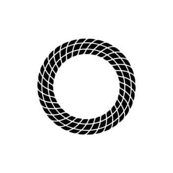 resumen circular malla, minimalista , geométrico modelo vector