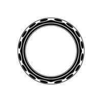 Minimalist Circular Emblem, Abstract, Modern vector