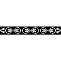 Geometric Celtic Border, Stylized Ornamentation, Ornament vector