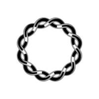 Intricate Celtic Knot, Modern Minimalist vector
