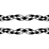 Intricate Rope Pattern, Linear, Minimalist Texture vector