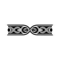 Intricate Celtic Border, Elegant Ornamentation, Vintage - Knotwork vector