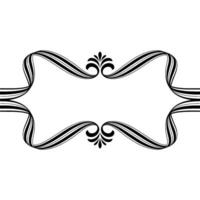 Elegant Decorative Border, Vintage Style, Minimalist, Frame vector