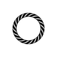 Abstract Spiral Circle, Minimalist , Monochrome Texture vector