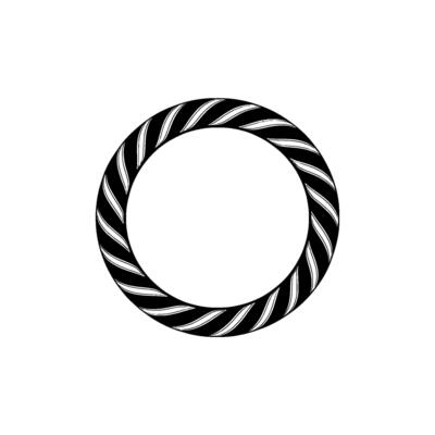 Abstract Spiral Circle, Minimalist , Monochrome Texture