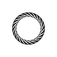 Abstract Spiral Ring, Minimalist, Circular Motif, Circle vector