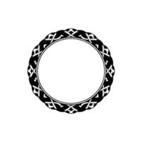 Intricate Celtic Circle, Vintage , Symbolic Border, Pattern vector