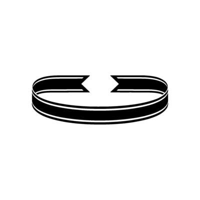 Circular Arrow Emblem, Minimalist , Continuous Loop