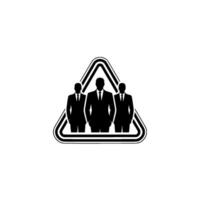 Strategic Team, Unified Strength, Minimalist vector