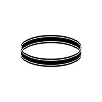 Minimalist Circular Band, Modern vector