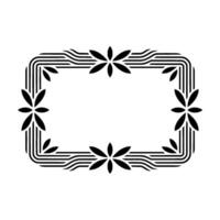 Geometric Frame, Elegant Typography, Minimalist vector