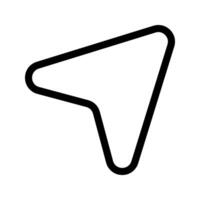 Share icon - line art illustration vector