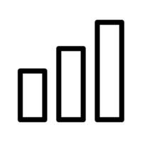 Illustration of Chart Line Icon vector