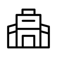 Illustration of Office Line Icon vector