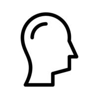 Illustration of Peace Line Icon vector