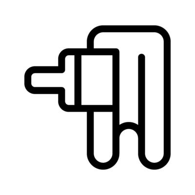 Illustration of Paint Line Icon
