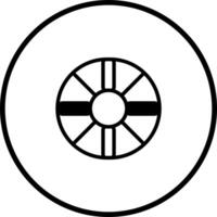 Geometric pattern simplicity in a modern design creates circular elegance and sophisticated visual appeal, embodying minimalist aesthetic vector