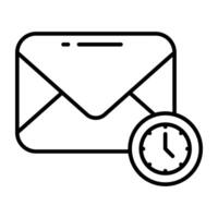 linear design of mail time vector