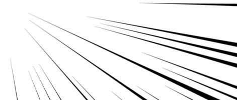 Diagonal speed lines background. Comic book explosion wallpaper. Abstract black and white flash frame design. Manga anime cartoon beam sun burst. Pop art corner effect. Backdrop illustration vector