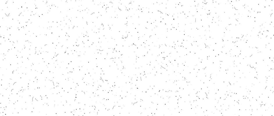 Black speckles seamless background. Old dusty noise film texture. Grunge particles, scratches, dots and flecks repeating wallpaper. Vintage rough dirty overlay. Gritty sand distressed effect.