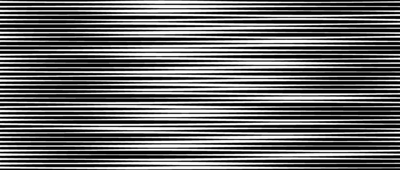 Random linear pattern. White tv noise pattern. Black and white horizontal irregular lines background pattern. Glitch concept wallpaper. Striped illustration. vector