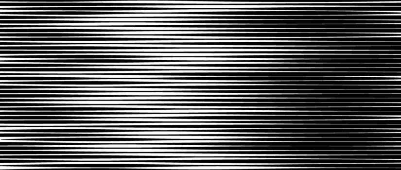 Random lines pattern. White tv noise pattern. Black and white horizontal irregular lines background pattern. Glitch concept wallpaper. vector