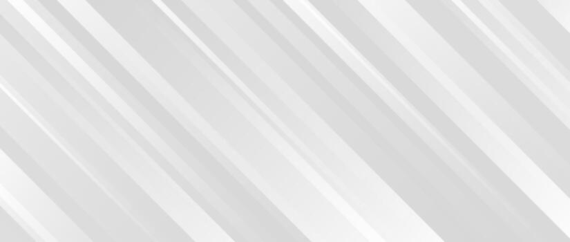 diagonal gris degradado líneas antecedentes. resumen gris y blanco rayas fondo de pantalla. universal tecnología fondo. suave suave plata modelo para bandera, volantes, folleto, presentación. vector