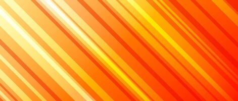 Abstract yellow orange background with diagonal lines. Red yellow texture with smooth gradient and stripes. Modern template for banner, presentation, flyer, poster, brochure, magazine, leaflet. vector