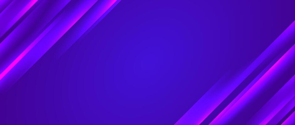 Glowing diagonal lines background. Purple pink neon gradient stripes wallpaper. Abstract motion effect light trails backdrop for banner, poster, presentation, cover, booklet, brochure, flyer.