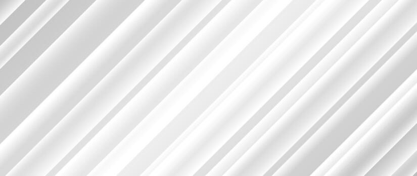 diagonal gris degradado líneas antecedentes. resumen gris y blanco rayas fondo de pantalla. universal tecnología fondo. suave suave oblicuo modelo para bandera, volantes, folleto, presentación. vector