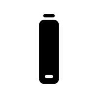 Vertical Battery Icon Indicating a Charged or Full Power State vector