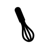 Kitchen Whisk Icon Essential Tool for Mixing and Beating Ingredients vector