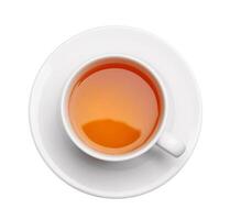Cup of Tea on white background photo
