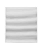 Car air filter on a white background photo