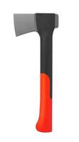 Axe on white photo