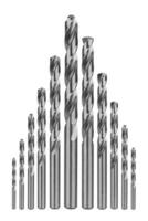 Drill bits of different sizes photo