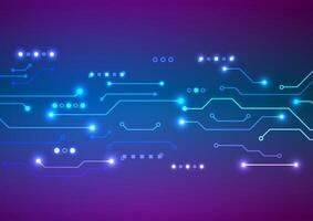 Digital technology circuit background. Futuristic abstract data concept. Design for circuit board network electronic. vector
