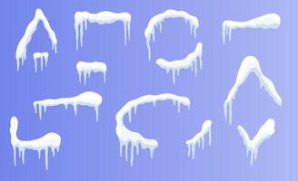 Winter Wonderland Banners. Customizable Shapes for Ads vector
