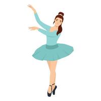 Graceful Ballet Performance. vector