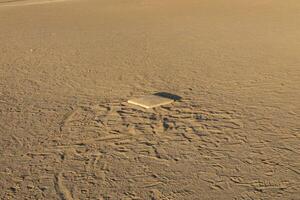 second base is unoccupied on diamond one at dawn photo