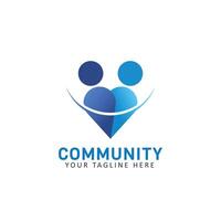 Logo Community illustration vector