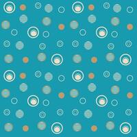 Colorful pattern with circles and stripes vector