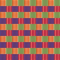 a colorful pattern with stripes on it vector