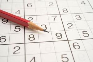 Puzzle game for practice skill. photo